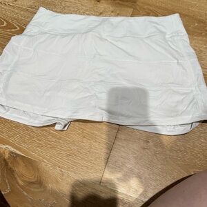 Lululemon Athletica White Skorts for Casual Elegance